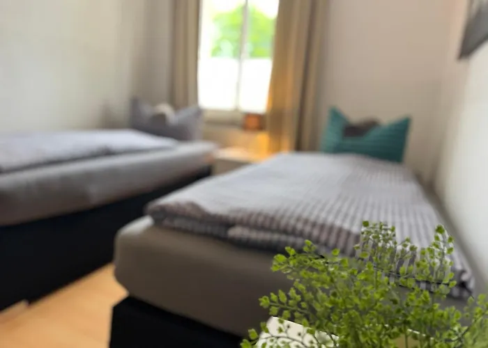 Theaterstrasse - 3 Schlafzimmer - 5 Betten - Gratis Pkw Stellplatz - Smarttv Daire *