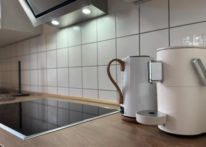 Daire Theaterstrasse - 3 Schlafzimmer - 5 Betten - Gratis Pkw Stellplatz - Smarttv Erfurt